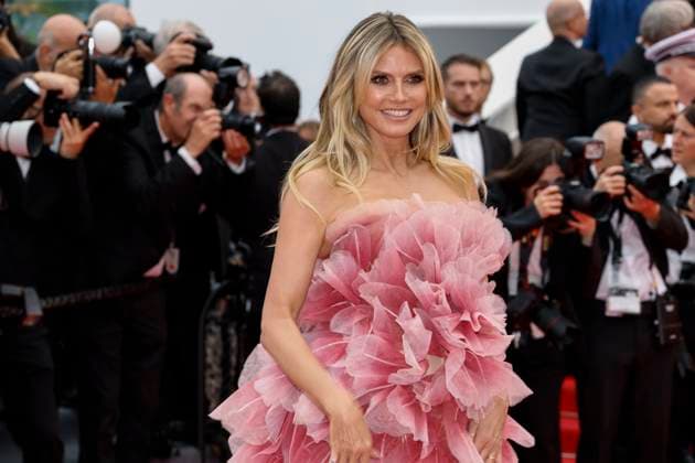 May 12, 2025, Cannes, France: Heidi Klum attends the Opening Ceremony and Partir Un Jour (Leave One Day) premiere during the 78th Cannes Film Festival at Palais des Festivals in Cannes, France, on 13 May 2025. Photo: Cannes France - ZUMAm179 20250512_zep_m179_029 Copyright: xAlecxMichaelx