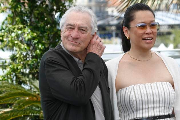 May 13, 2025, Cannes, France: Robert De Niro and Tiffany Chen pose at the Palme D Or D Honneur photocall during the 78th Annual Cannes Film Festival at Palais des Festivals in Cannes, France, on 13 May 2025. Photo: Cannes France - ZUMAm179 20250513_zep_m179_107 Copyright: xAlecxMichaelx