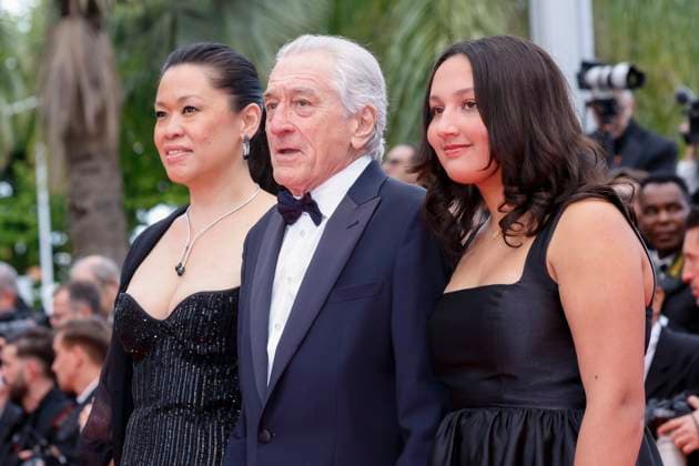 May 13, 2025, Cannes, France: Robert De Niro, Tiffany Chen and Helen Grace De Niro attend the Opening Ceremony and Partir Un Jour (Leave One Day) premiere during the 78th Cannes Film Festival at Palais des Festivals in Cannes, France, on 13 May 2025. Photo: Cannes France - ZUMAm179 20250513_zep_m179_120 Copyright: xAlecxMichaelx