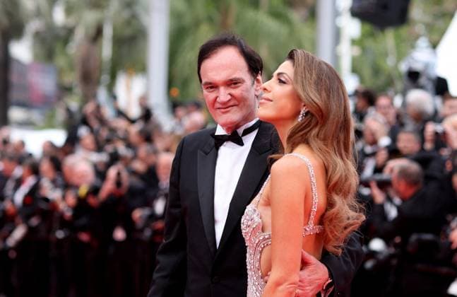 J Montée des marches du film Partir un jour pour la cérémonie douverture du 78ème Festival International du Film de Cannes Quentin Tarantino et sa femme Daniella Tarantino Montée des marches du film Partir un jour pour la cérémonie douverture du 78ème Festival International du Film de Cannes, au Palais des Festivals à Cannes Le 13 mai 2025 Jacovides Moreau Bestimage Red carpet of the movie Leave One Day for the opening of the 78th Cannes International Film Festival at the Palais des Festivals in Cannes, France On may 13th 2025 Cannes France  Copyright: xJACOVIDES-MOREAUx xBESTIMAGExJACOVIDES-MOREAUx xBESTIMAGEx
