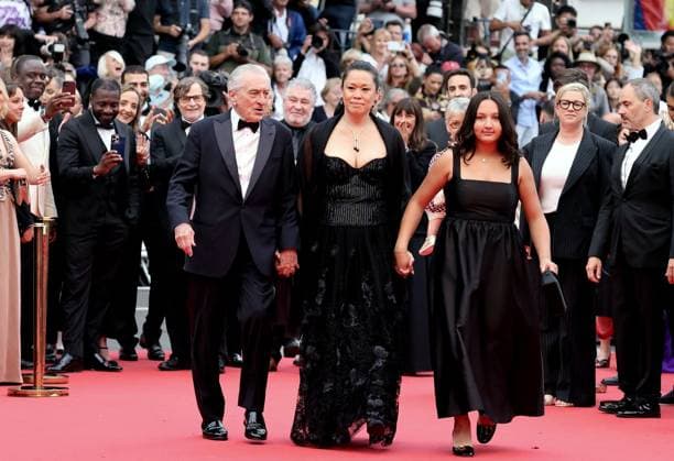 J Montée des marches du film Partir un jour pour la cérémonie douverture du 78ème Festival International du Film de Cannes Robert De Niro, his partner Tiffany Chen, his daughter Helen Grace De Niro Montée des marches du film Partir un jour pour la cérémonie douverture du 78ème Festival International du Film de Cannes, au Palais des Festivals à Cannes Le 13 mai 2025 Jacovides Moreau Bestimage Red carpet of the movie Leave One Day for the opening of the 78th Cannes International Film Festival at the Palais des Festivals in Cannes, France On may 13th 2025 Cannes France  Copyright: xJACOVIDES-MOREAUx xBESTIMAGExJACOVIDES-MOREAUx xBESTIMAGEx