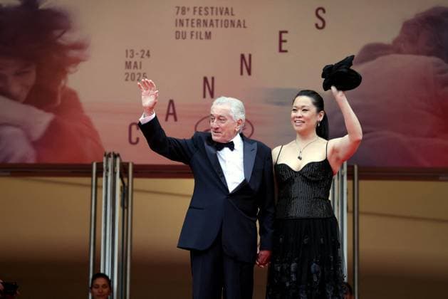 J Montée des marches du film Partir un jour pour la cérémonie douverture du 78ème Festival International du Film de Cannes Robert De Niro, sa compagne Tiffany Chen Montée des marches du film Partir un jour pour la cérémonie douverture du 78ème Festival International du Film de Cannes, au Palais des Festivals à Cannes On may 13th 2025 Jacovides Moreau Bestimage Red carpet of the movie Leave One Day for the opening of the 78th Cannes International Film Festival at the Palais des Festivals in Cannes, France On may 13th 2025 Cannes France  Copyright: xJACOVIDES-MOREAUx xBESTIMAGExJACOVIDES-MOREAUx xBESTIMAGEx
