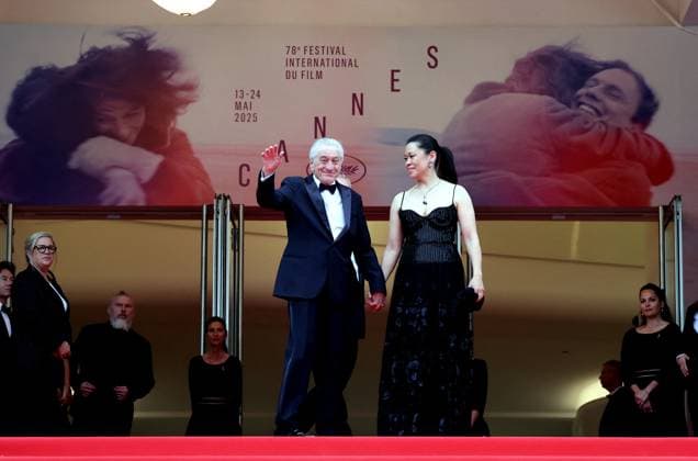 J Montée des marches du film Partir un jour pour la cérémonie douverture du 78ème Festival International du Film de Cannes Robert De Niro, sa compagne Tiffany Chen Montée des marches du film Partir un jour pour la cérémonie douverture du 78ème Festival International du Film de Cannes, au Palais des Festivals à Cannes On may 13th 2025 Jacovides Moreau Bestimage Red carpet of the movie Leave One Day for the opening of the 78th Cannes International Film Festival at the Palais des Festivals in Cannes, France On may 13th 2025 Cannes France  Copyright: xJACOVIDES-MOREAUx xBESTIMAGExJACOVIDES-MOREAUx xBESTIMAGEx