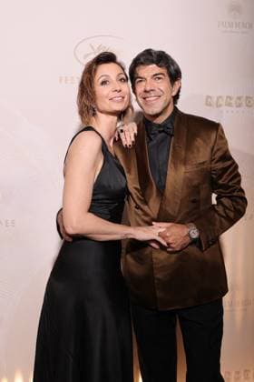Photocall of the dinner at the 78th Cannes International Film Festival Anna Ferzetti et son compagnon Pierfrancesco Favino montre Audemars Piguet Photocall of the dinner at the 78th Cannes International Film Festival on 13 May 2025 Moreau Borde Jacovides Bestimage Photocall of the dinner at the 78th Cannes International Film Festival on 13 May 2025 Cannes France  Copyright: xJACOVIDES-BORDE-MOREAUx xBESTIMAGExJACOVIDES-BORDE-MOREAUx xBESTIMAGEx