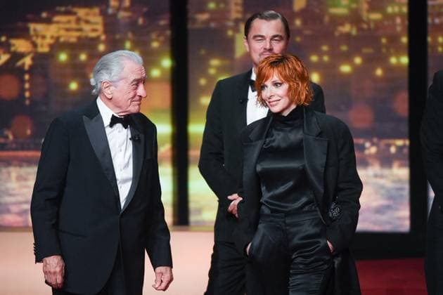 Cannes - Opening Ceremony AM Robert de Niro, Leonardo DiCaprio and Mylene Farmer attending the Opening Ceremony of the 78th Cannes Film Festival on May 13, 2025, in Cannes, southern France. Photo by Aurore Marechal ABACAPRESS.COM Cannes France  Copyright: xMarechalxAurore ABACAx