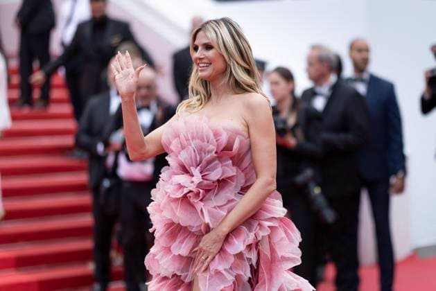 Heidi Klum Montée des marches of the film Partir un jour for the opening ceremony of the 78th Cannes International Film Festival at the Palais des Festivals in Cannes On may 13th 2025 Jacovides Moreau Bestimage Red carpet of the film Leave One Day for the opening of the 78th Cannes International Film Festival at the Palais des Festivals in Cannes, France On may 13th 2025 unknown  Copyright: xJACOVIDES-MOREAUx xBESTIMAGExJACOVIDES-MOREAUx xBESTIMAGEx