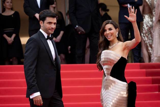 Carlos Sainz Jr , Eva Longoria Bijoux Pasquale Bruni Montée des marches du film Partir un jour pour la cérémonie douverture du 78ème Festival International du Film de Cannes, au Palais des Festivals à Cannes Le 13 mai 2025 Jacovides Moreau Bestimage Red carpet of the movie Leave One Day for the opening of the 78th Cannes International Film Festival at the Palais des Festivals in Cannes, France On may 13th 2025 unknown  Copyright: xJACOVIDES-MOREAUx xBESTIMAGExJACOVIDES-MOREAUx xBESTIMAGEx