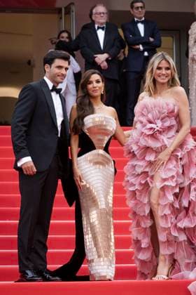 Carlos Sainz Jr , Eva Longoria Bijoux Pasquale Bruni , Heidi Klum Montée des marches du film Partir un jour pour la cérémonie douverture du 78ème Festival International du Film de Cannes, au Palais des Festivals à Cannes Le 13 mai 2025 Jacovides Moreau Bestimage Red carpet of the movie Leave One Day for the opening of the 78th Cannes International Film Festival at the Palais des Festivals in Cannes, France On may 13th 2025  Copyright: xJACOVIDES-MOREAUx xBESTIMAGExJACOVIDES-MOREAUx xBESTIMAGEx