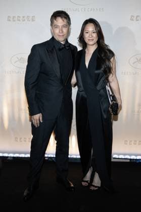 Cannes - Opening Dinner DN Sean Baker and Samantha Quan attend the 2025 opening Dinner during of the 78th annual Cannes Film Festival on May 13, 2025 in Cannes, France.Photo by David NIVIERE ABACAPRESS.COM CANNES France  Copyright: xNivierexDavid ABACAPRESS.COMx