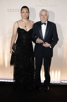 Cannes - Opening Dinner DN Tiffany Chen and Robert De Niro attend the 2025 opening Dinner during of the 78th annual Cannes Film Festival on May 13, 2025 in Cannes, France.Photo by David NIVIERE ABACAPRESS.COM CANNES France  Copyright: xNivierexDavid ABACAPRESS.COMx