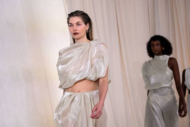 AUSTRALIAN FASHION WEEK 2025, Models walk the runway during the Bianca Spender fashion show at Australian Fashion Week 2025 in Sydney, Wednesday, May 14, 2025. ( NO ARCHIVING SYDNEY NEW SOUTH WALES AUSTRALIA  Copyright: xBIANCAxDExMARCHIx 20250514171508940450