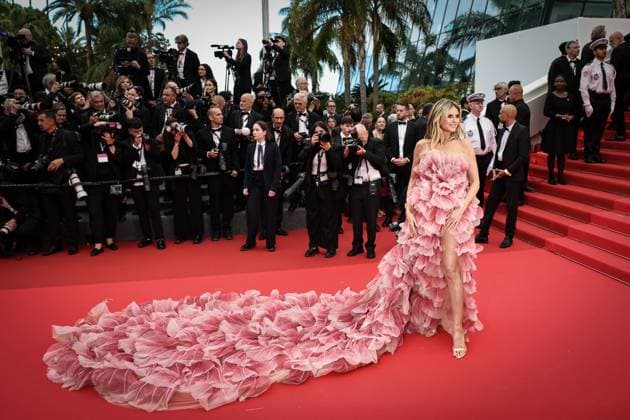 FESTIVAL DE CANNES 2025 PHOTOPQR LE PARISIEN Fred Dugit Cannes 13 05 2025 Culture Cinéma Cannes 06 , le 13 05 2025 78e festival internationale du film de Cannes Montée des marches du film PARTIR UN JOUR Hors Compétition de Amélie Bonnin pour louverture du festival Heidi Klum Photo LP Fred Dugit 78th international Cannes film festival takes place may 13th to 24th 2025 Local Caption Heidi Klum Cannes 06 France  Copyright: xPHOTOPQR LExPARISIEN MAXPPPxFredxDugitx 20250513LPA3908 20250513LPA3908