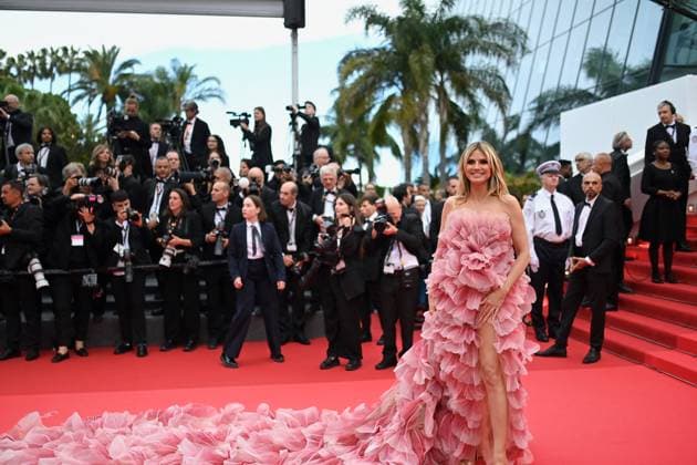 Entertainment Bilder des Tages Cannes - Opening Ceremony Red Carpet Heidi Klum at the Opening Ceremony and Leave One Day Premiere at the 78th Cannes Film Festival held at Palais des Festivals on May 13, 2025 in Cannes, France. Phot oby Franck Castel ABACAPRESS.COM Cannes France  Copyright: xCastelxFranck ABACAx