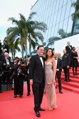 Cannes - Opening Ceremony Red Carpet Daniella Pick, Quentin Tarantino at the Opening Ceremony and Leave One Day Premiere at the 78th Cannes Film Festival held at Palais des Festivals on May 13, 2025 in Cannes, France. Phot oby Franck Castel ABACAPRESS.COM Cannes France  Copyright: xCastelxFranck ABACAx