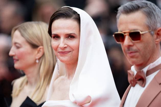 Cannes - Opening Ceremony Juliette Binoche attend the red carpet for the opening ceremony and Partir Un Jour (Leave One Day) screening at the 78th annual Cannes Film Festival at Palais des Festivals on May 13, 2025 in Cannes, France. Photo by Shootpix ABACAPRESS.COM Cannes France  Copyright: xShootpix ABACAx
