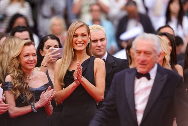 Cannes - Opening Ceremony Caroline Scheufele and Bella Hadid attend the red carpet for the opening ceremony and Partir Un Jour (Leave One Day) screening at the 78th annual Cannes Film Festival at Palais des Festivals on May 13, 2025 in Cannes, France. Photo by Shootpix ABACAPRESS.COM Cannes France  Copyright: xShootpix ABACAx