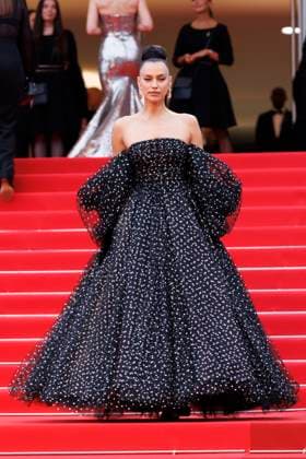 Cannes Opening Ceremony Red Carpet Irina Shayk attends the red carpet for the opening ceremony and Partir Un Jour (Leave One Day) screening at the 78th annual Cannes Film Festival at Palais des Festivals on May 13, 2025 in Cannes, France. Photo by Anne Barson ABACAPRESS.COM Cannes France  Copyright: xBarsonxAnne ABACAx
