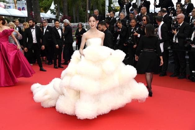 Wan Qian Hui at the Opening Opening of the 78 Cannes Film Festival with the premiere of the film Leave One Day on 13 05 2025 in Cannes Cannes Film Festival 2025 Opening Leave One Day Film Premiere