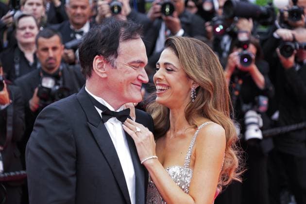 Photo IPP Daniele Cifala Cannes 13 05 2025 Opening Ceremony And Partir Un Jour Leave One Day Red Carpet The 78th Annual Cannes Film Festival in the photo Daniella Tarantino and Quentin Tarantino