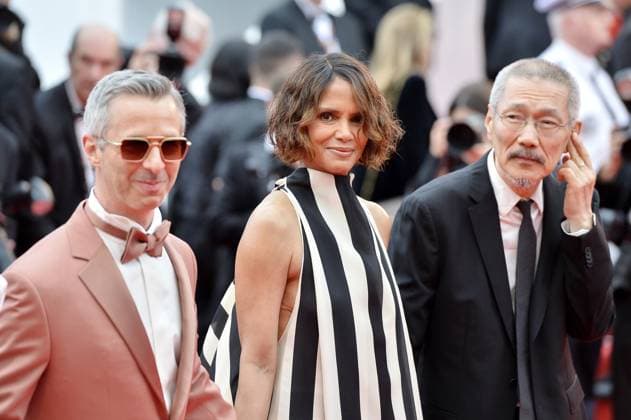 Jeremy Strong, Halle Berry and Hong Sang so at the Opening Ceremony and Partir un jour LEAVE ONE DAY Premiere 130525 the Opening Ceremony and LEAVE ONE DAY premiere during the 78th Cannes Film Festival, France