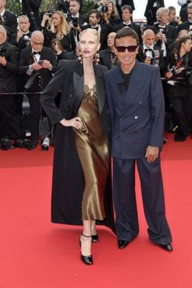 Yulia Lobova and Omar Harfouch at the Opening Ceremony and the Partir un jour LEAVE ONE DAY premiere 130525 the Opening Ceremony and LEAVE ONE DAY premiere during the 78th Cannes Film Festival, France