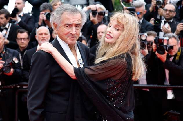 Bernard Henri Levy with wife Arielle Dombasle at the Opening Ceremony with the premiere of the feature film Partir un jour Leave One Day at the Festival de Cannes 2025 78 Cannes International Film Festival at the Palais des Festivals Cannes, 13 05 2025 Foto:xD.xBedrosianx xFuturexImagex opening_cannes_5699