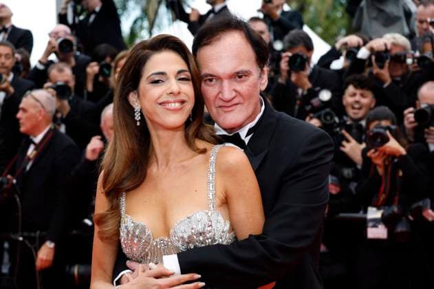 Daniella Pick with husband Quentin Tarantino at the Opening Ceremony with the premiere of the feature film Partir un jour Leave One Day at the Festival de Cannes 2025 78 Cannes International Film Festival at the Palais des Festivals Cannes, 13 05 2025 Foto:xD.xBedrosianx xFuturexImagex opening_cannes_5715
