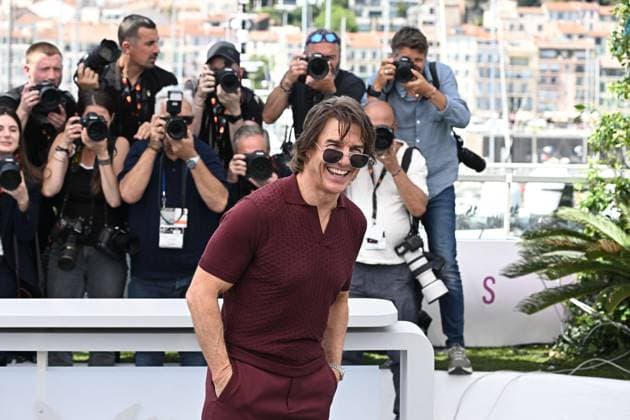 Cannes - Mission Impossible The Final Reckoning Photocall Tom Cruise posing at the photocall for Mission: Impossible - The Final Reckoning, presented Out of Competition, Cannes, France on May 14, 2025 as part of the 78th Cannes Film Festival. Photo by David Niviere ABACAPRESS.COM Cannes France  Copyright: xNivierexDavid ABACAPRESS.COMx