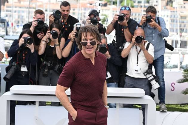Cannes - Mission Impossible The Final Reckoning Photocall Tom Cruise posing at the photocall for Mission: Impossible - The Final Reckoning, presented Out of Competition, Cannes, France on May 14, 2025 as part of the 78th Cannes Film Festival. Photo by David Niviere ABACAPRESS.COM Cannes France  Copyright: xNivierexDavid ABACAPRESS.COMx