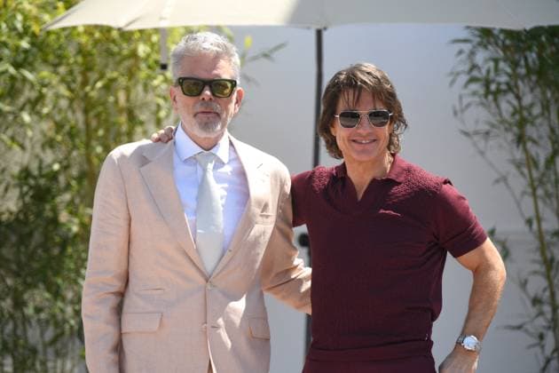 Cannes - Mission Impossible The Final Reckoning Photocall Tom Cruise, Christopher McQuarrie attending at the Mission: Impossible - The Final Reckoning photocall as part of the 78th Cannes Film Festival in Cannes, France on May 14, 2025. Photo by Lionel Urman ABACAPRESS.COM Cannes France  Copyright: xUrmanxLionel ABACAx