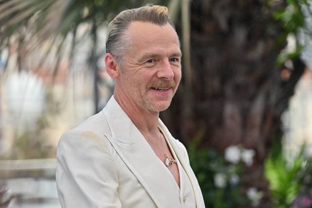 Cannes Mission Impossible The Final Reckoning Photocall JR Simon Pegg posing at the photocall for Mission: Impossible – The Final Reckoning, presented Out of Competition, Cannes, France on May 14, 2025 as part of the 78th Cannes Film Festival. Photo by Julien Reynaud APS-Medias ABACAPRESS.COM Cannes France  Copyright: xReynaudxJulien APS-Medias ABACAx