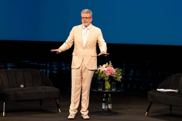 78eme Festival International du Film de Cannes Masterclass de Christopher Macquarrie 78th Cannes International Film Festival Masterclass by Christopher Macquarrie 444158 2025 05 14 Cannes France McQuarrie, Christopher  Copyright: xEstellexCarlierx xStarfacex STAR_444158_010