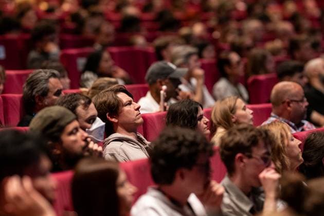 78eme Festival International du Film de Cannes Masterclass by Christopher Macquarrie 78th Cannes International Film Festival Masterclass by Christopher Macquarrie 444158 2025 05 14 Cannes France  Copyright: xEstellexCarlierx xStarfacex STAR_444158_017