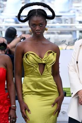 Cannes, 78th Cannes Film Festival 2025, Photocall of the film Promis Le Ciel (Promised Sky) In the photo: Laetitia Ky  Copyright: xTerenghi Ipax xipa-agency.netx xPoolxPhotoxEventsx05x IPA_Agency_IPA57665195