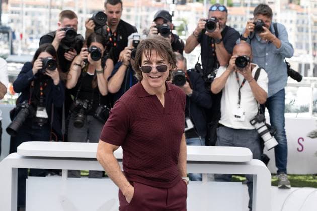 Cannes - Mission Impossible Photocall DN Tom Cruise attends the Mission Impossible The Final Reckoning Photocall at the 78th Cannes Film Festival held at Palais des Festivals on May 14, 2025 in Cannes, France. Photo by David NIVIERE ABACAPRESS.COM CANNES France  Copyright: xNivierexDavid ABACAPRESS.COMx