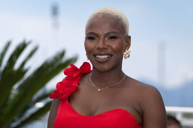Cannes - Promis Le Ciel Photocall Deborah Christelle Lobe Naney attends the Promis Le Ciel (Promised Sky) photocall at the 78th annual Cannes Film Festival at Palais des Festivals on May 14, 2025 in Cannes, France Photo by Shootpix ABACAPRESS.COM Cannes France  Copyright: xShootpix ABACAx