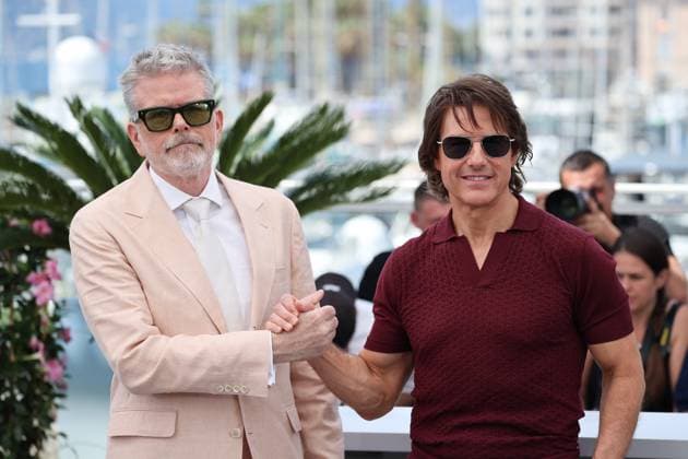 Entertainment Bilder des Tages Mission Impossible - The Final Reckoning Photocall at the 78th Annual Cannes Film Festival Christopher McQuarrie, Tom Cruise - Mission Impossible - The Final Reckoning Photocall at the 78th Annual Cannes Film Festival in Cannes, France on May 14, 2025.  Copyright: x Chassery+Courdjix
