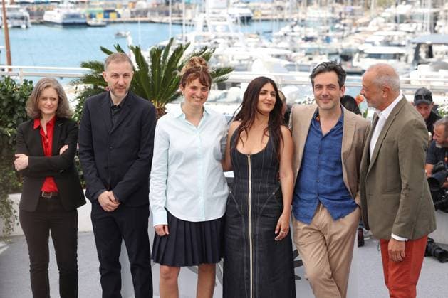 May 14, 2025, Cannes, Alpes Cote Dazur, France: The 78th Cannes Film Festival is taking place in Cannes from May 13 to 24. Members of Jury De la Camera Dor pose for photographers at the photo call. Cannes France - ZUMAt227 20250514_zip_t227_001 Copyright: xMarinaxTakimotox