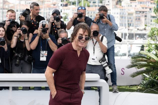 Cannes - Mission Impossible Photocall DN Tom Cruise attends the Mission Impossible The Final Reckoning Photocall at the 78th Cannes Film Festival held at Palais des Festivals on May 14, 2025 in Cannes, France. Photo by David NIVIERE ABACAPRESS.COM CANNES France  Copyright: xNivierexDavid ABACAPRESS.COMx