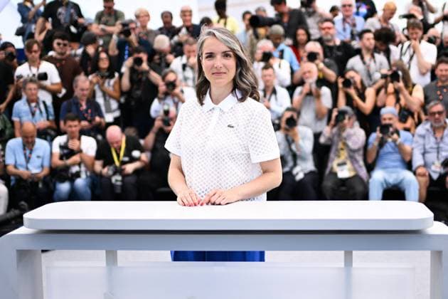 Cannes Leave One Day Photocall AM Amelie Bonnin attending the photocall for Leave One Day, presented Out of Competition, Cannes, France on May 14, 2025 as part of the 78th Cannes Film Festival. Photo by Aurore Marechal ABACAPRESS.COM Cannes France  Copyright: xMarechalxAurore ABACAx