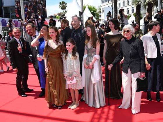 Cannes, France: Cannes, 78th Cannes Film Festival 2025 - day 2 - red carpet of Sound Of Falling In the picture: Filip Schnack, Konstantin Londhorsdt, Lucas Prisor and guests Cannes France  - ZUMAp169 20250514_zea_p169_480 Copyright: xSimonexComix