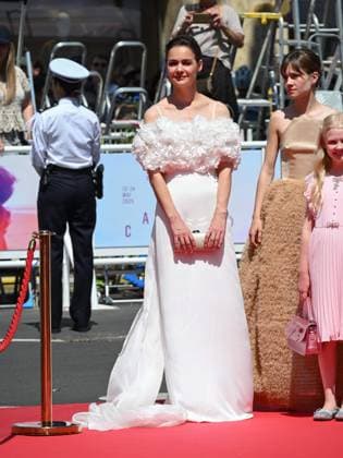 Cannes, France: Cannes, 78th Cannes Film Festival 2025 - day 2 - red carpet of Sound Of Falling In the photo: Luise Heyer Cannes France  - ZUMAp169 20250514_zea_p169_483 Copyright: xSimonexComix