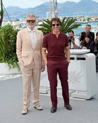 Mission Impossible - The Final Reckoning Photocall at 78th Festival de Cannes - Cannes, France CANNES, FRANCE. May 14, 2025: Tom Cruise & Christopher McQuarrie at the photocall for Mission Impossible - The Final Reckoning at the 78th Festival de Cannes. Picture: Paul Smith Featureflash Cannes France  Copyright: xPaulxSmithx xFeatureflashx