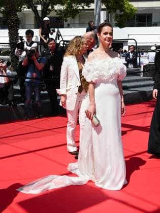 Cannes, France: Cannes, 78th Cannes Film Festival 2025 - day 2 - red carpet of Sound Of Falling In the photo: Luise Heyer Cannes France  - ZUMAp169 20250514_zea_p169_507 Copyright: xSimonexComix