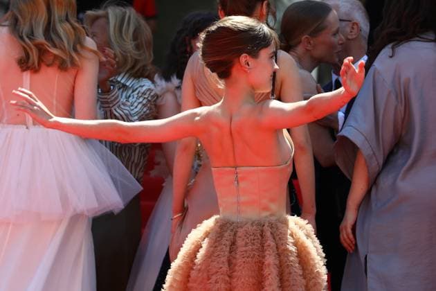May 14, 2025, Cannes, Cote D azur, France: HANNA HECKT on the red carpet for the Sound of Falling Premiere screening at the 78th Annual Cannes Film Festival at Palais des Festivals in Cannes, France Cannes France - ZUMAc179 20250514_zep_c179_155 Copyright: xMickaelxChavetx
