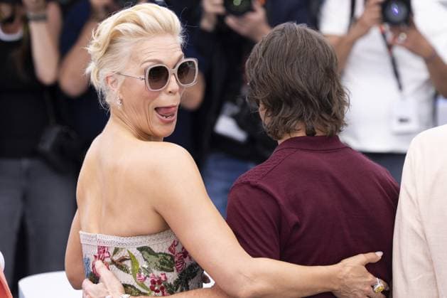IPP Photo Daniele Cifala Cannes 14 05 2025 Mission Impossible The Final Reckoning Photocall The 78th Annual Cannes Film Festival in the photo Tom Cruise and Hannah Waddingham