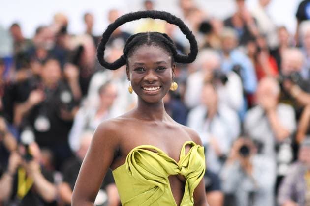 Cannes Un Certain Regard Promised Sky Photocall AM Laetitia Ky posing at the photocall for Promised Sky, part of the Un Certain Regard selection, Cannes, France on May 14, 2025 as part of the 78th Cannes Film Festival. Photo by Aurore Marechal ABACAPRESS.COM Cannes France  Copyright: xMarechalxAurore ABACAx