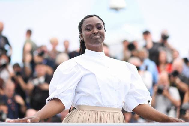 Cannes Un Certain Regard Promised Sky Photocall AM Aissa Maiga posing at the photocall for Promised Sky, part of the Un Certain Regard selection, Cannes, France on May 14, 2025 as part of the 78th Cannes Film Festival. Photo by Aurore Marechal ABACAPRESS.COM Cannes France  Copyright: xMarechalxAurore ABACAx