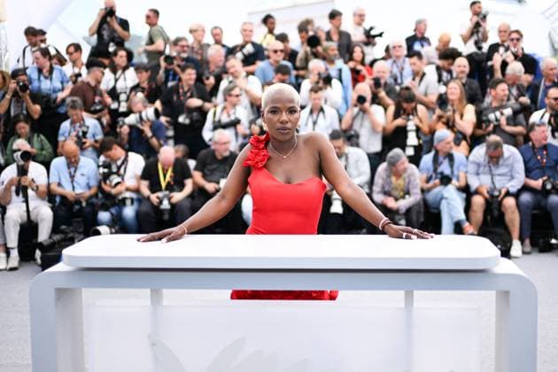 Cannes Un Certain Regard Promised Sky Photocall AM Deborah Christelle Lobe Naney posing at the photocall for Promised Sky, part of the Un Certain Regard selection, Cannes, France on May 14, 2025 as part of the 78th Cannes Film Festival. Photo by Aurore Marechal ABACAPRESS.COM Cannes France  Copyright: xMarechalxAurore ABACAx