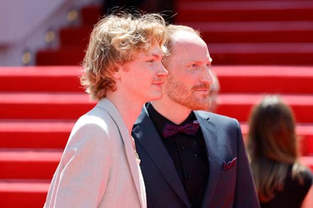 Filip Schnack and Martin Rother at the premiere of the feature film Sound of Falling at the Festival de Cannes 2025 78 Cannes International Film Festival at the Palais des Festivals Cannes, 14 05 2025 Foto:xD.xBedrosianx xFuturexImagex falling_5514